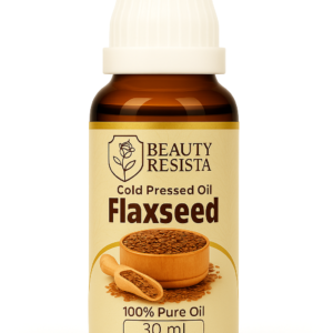 Flaxseed Oil<br> <small>Omega-Rich Oil | Improves Skin Elasticity & Adds Shine to Weak Hair</small>