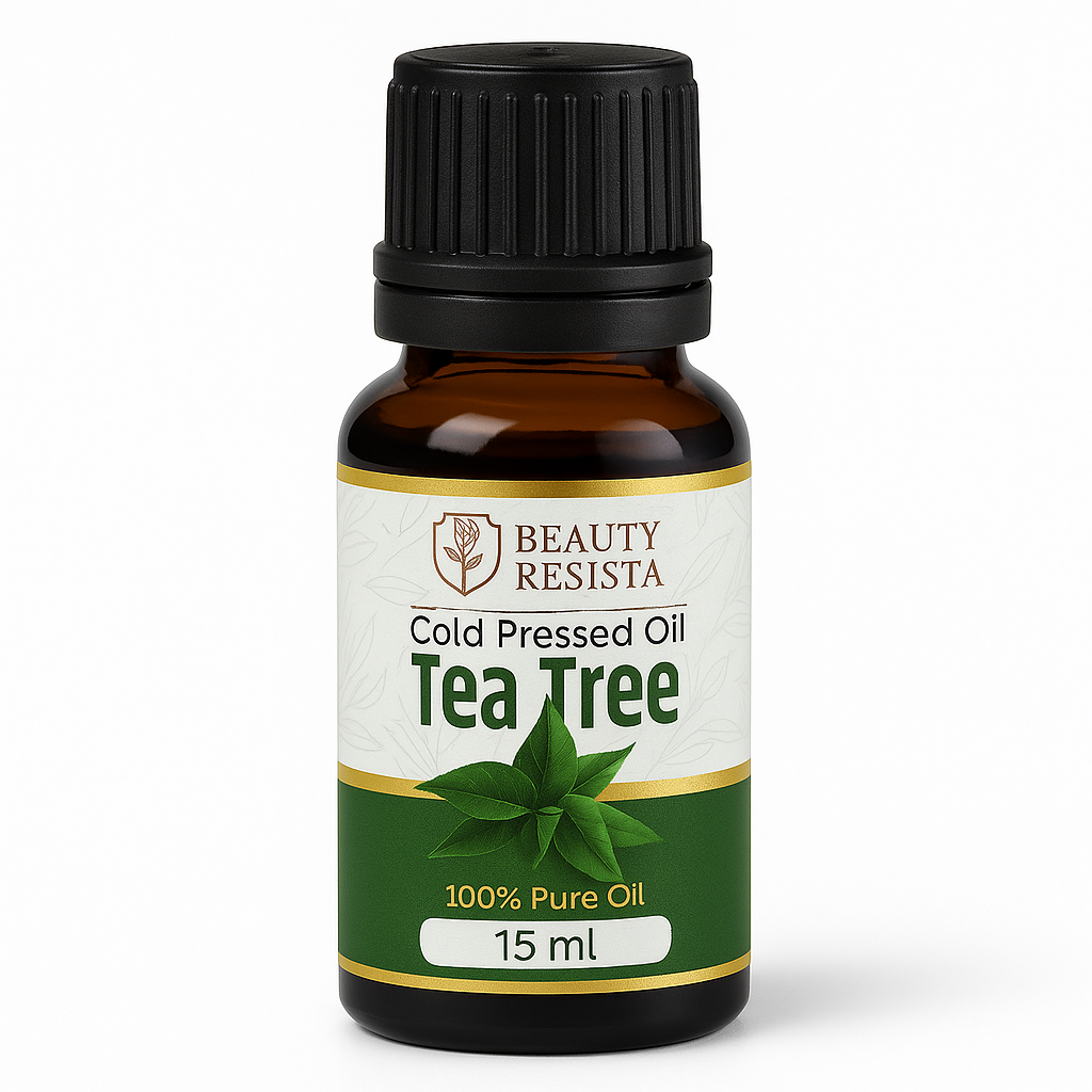 Beauty Resista Tea Tree Essential Oil 15ml – Acne Control & Scalp Care Oil, 100% Pure