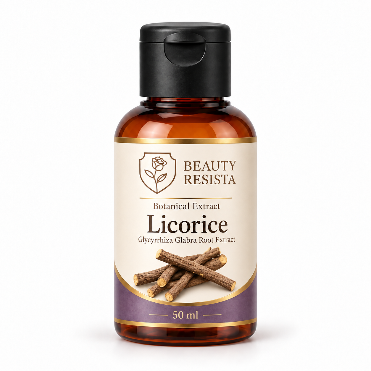 Beauty Resista Licorice Extract cosmetic raw material for brightening, soothing and even-looking skin-tone formulations.