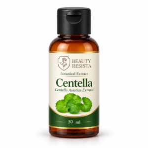 Beauty Resista Centella Extract cosmetic raw material derived from Centella asiatica for soothing, hydrating and skin-barrier-support cosmetic formulations.