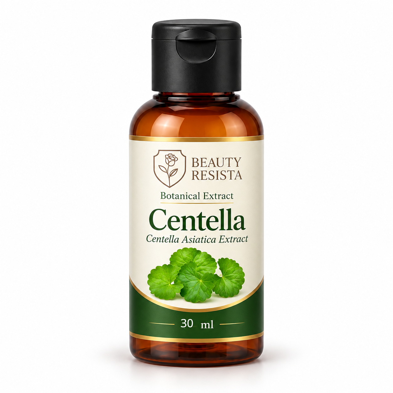 Beauty Resista Centella Extract cosmetic raw material derived from Centella asiatica for soothing, hydrating and skin-barrier-support cosmetic formulations.
