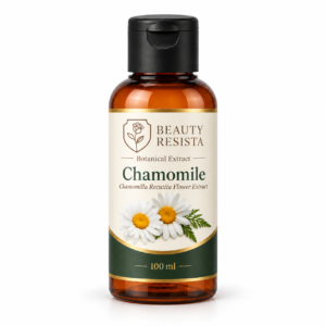 Beauty Resista Chamomile Extract is a gentle botanical cosmetic extract obtained from Chamomile flowers. Chamomile has a long history of use in topical preparations and is widely incorporated into modern skincare formulations designed to provide soothing, conditioning and comfort-focused care. Depending on the Chamomile species and extraction process, the extract may contain naturally occurring botanical constituents such as flavonoids and other plant-derived compounds. The exact composition varies significantly according to the botanical species, plant part, extraction medium and degree of standardization. In cosmetic formulations, Chamomile Extract is particularly useful for sensitive-feeling, dry, stressed-looking and uncomfortable skin. It works beautifully in soothing serums, hydrating gels, gentle moisturizers, creams and lotions. Chamomile Extract can be paired with Calendula Extract, Centella Extract, Oat Extract and Aloe Vera Extract to create botanical formulations focused on soothing and skin comfort. For additional hydration and barrier support, it combines particularly well with Panthenol, Allantoin, Hyaluronic Acid, Glycerin and Ceramide Complex. Unlike Chamomile Essential Oil, Chamomile Extract is not necessarily an oil-soluble aromatic ingredient. A typical water/glycerin-based Chamomile Extract is incorporated into the appropriate aqueous phase of cosmetic formulations according to the supplier's processing recommendations. Suitable for facial serums, toners, essences, gels, creams, lotions, masks, gentle cleansers, body lotions, hand-care and scalp-care formulations.
